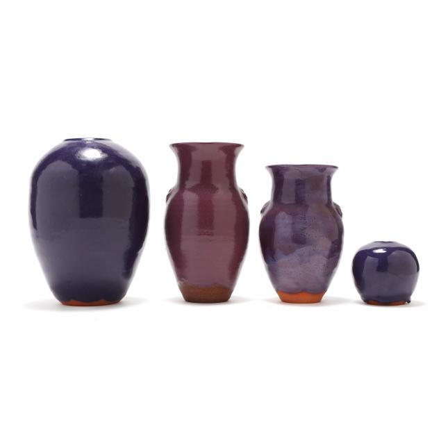 four-vases-ben-owen-iii-seagrove-nc