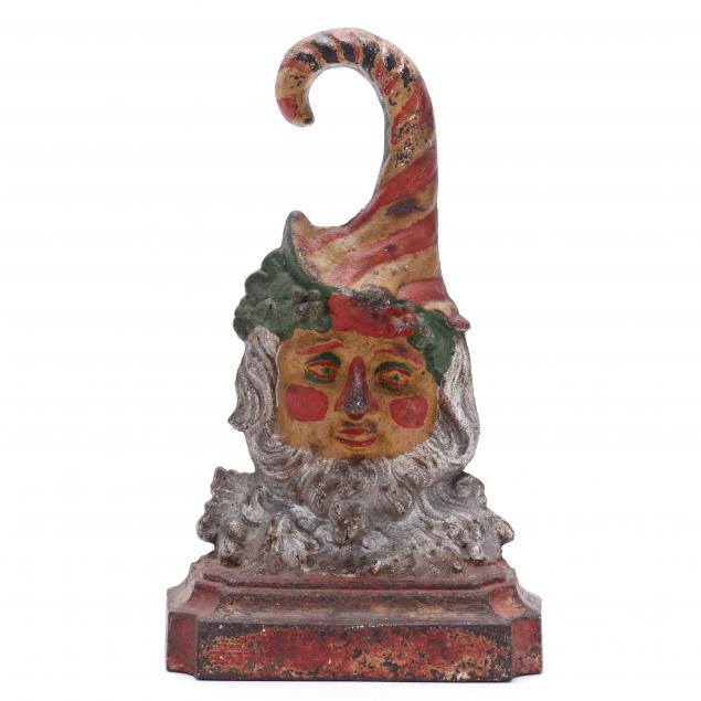 an-antique-cast-iron-jester-doorstop