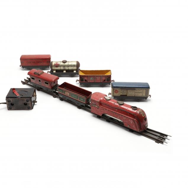 marx-mercury-streamliner-train-set