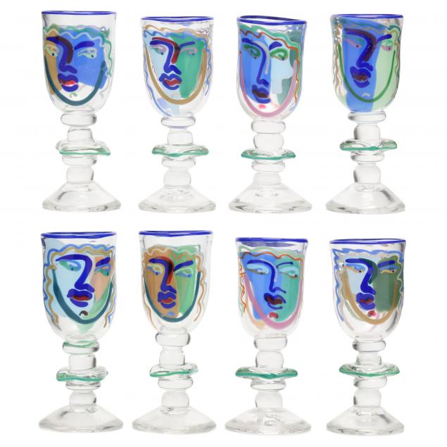 bernstein-nc-set-of-eight-i-face-i-goblets