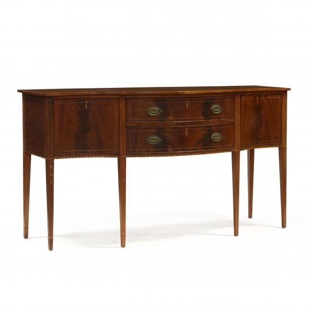 hepplewhite-style-custom-mahogany-inlaid-sideboard