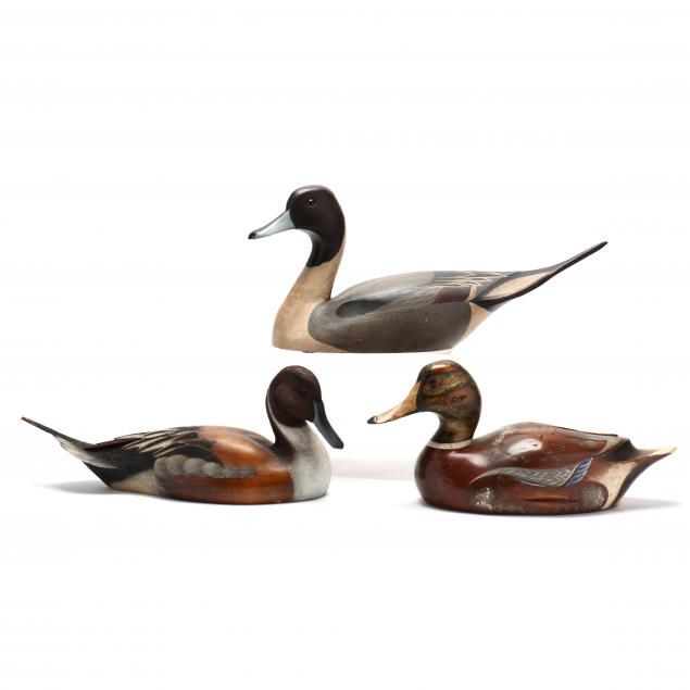 three-signed-duck-decoys