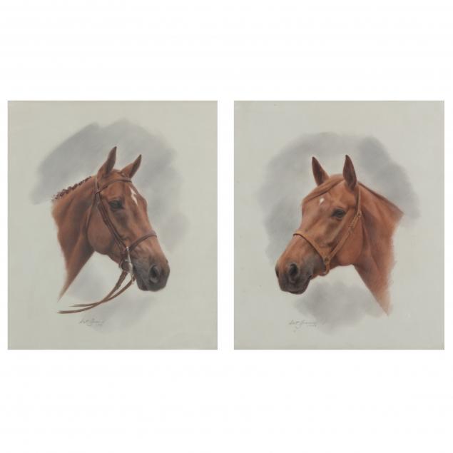 scott-griswold-american-20th-21st-century-pair-of-hunt-horse-portraits