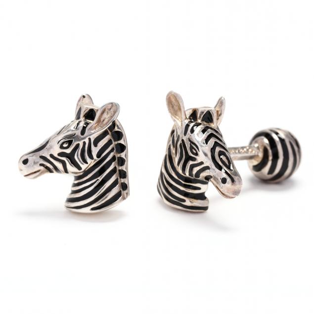 sterling-silver-zebra-motif-cufflinks-tiffany-co