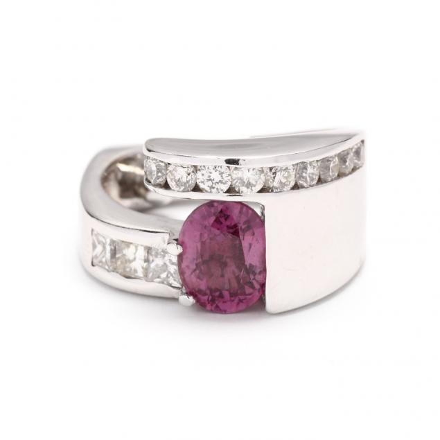 white-gold-pink-sapphire-and-diamond-ring