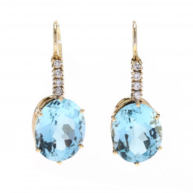 gold-aquamarine-and-diamond-ear-pendants