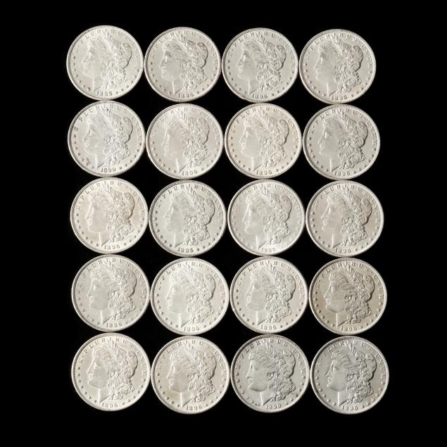 roll-of-twenty-20-au-19th-century-morgan-silver-dollars