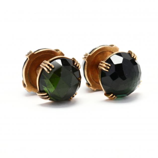 pair-of-gold-and-green-tourmaline-cufflinks-france