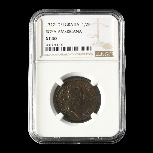 1722-dei-gratia-halfpenny-rosa-americana-ngc-xf40