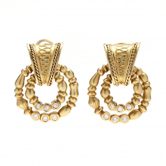 18kt-gold-and-diamond-double-hoop-earrings-seidengang