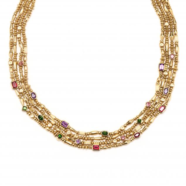 18kt-gold-and-gem-set-necklace-seidengang