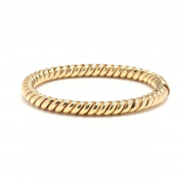 gold-rope-twist-bangle-bracelet-italy