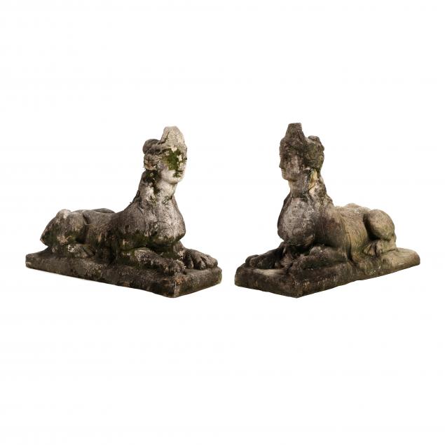 large-pair-of-vintage-cast-stone-sphinx