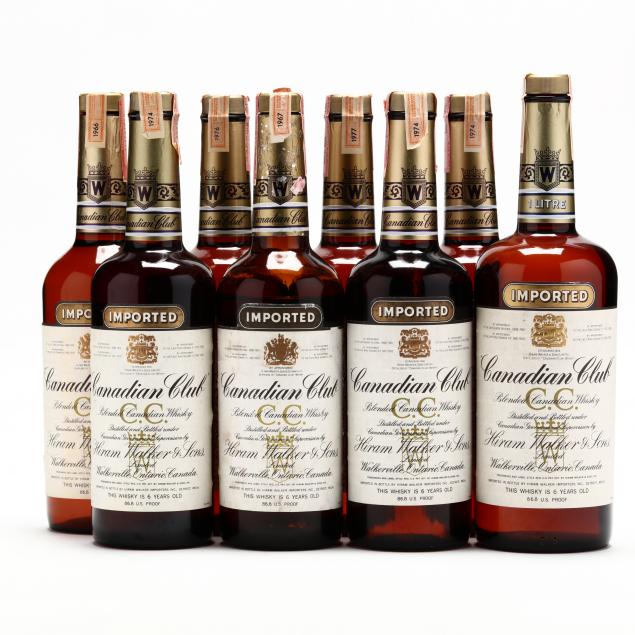 one-of-a-kind-hiram-walker-canadian-club-whisky-selection