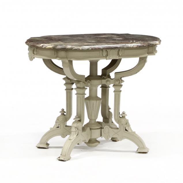 renaissance-revival-carved-and-painted-marble-top-table