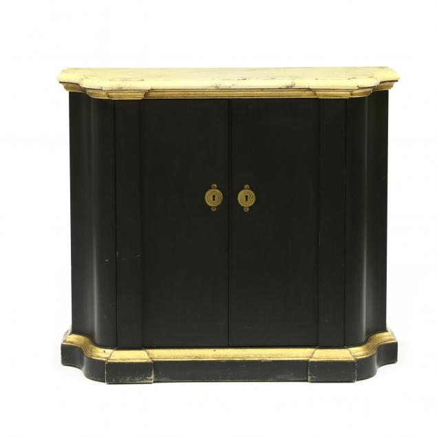 baker-painted-console-cabinet