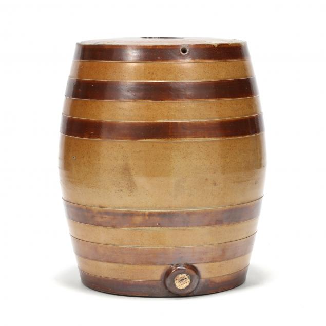 english-stoneware-whisky-keg-dispenser