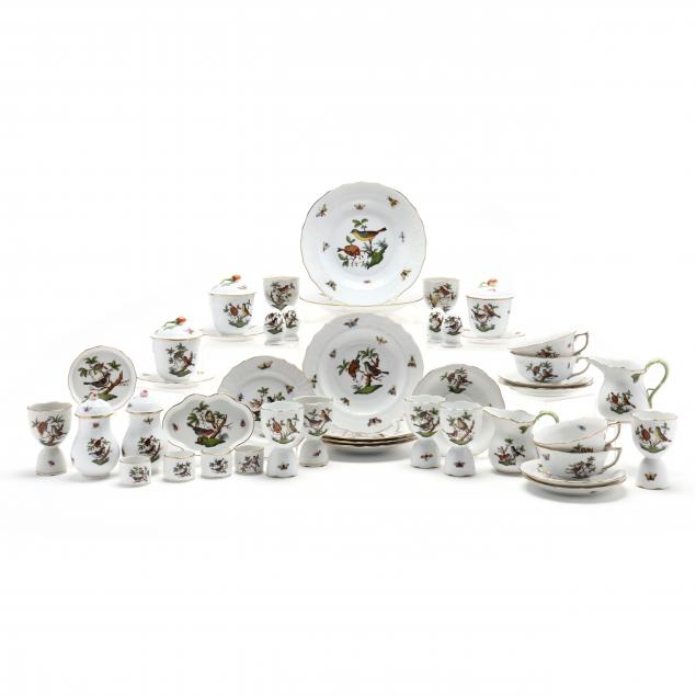 herend-i-rothschild-bird-i-porcelain-tableware-assortment