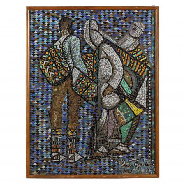 eren-eyuboglu-turkish-1913-1988-i-the-anatolian-family-i-mosaic