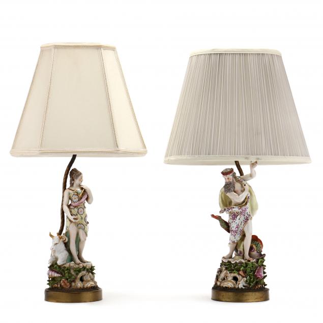 pair-of-figurines-of-poseiden-and-europa-table-lamps