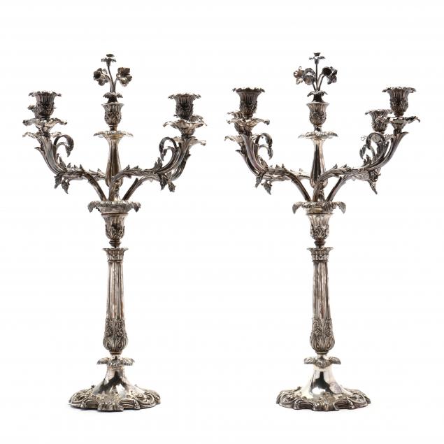 a-pair-of-antique-continental-five-light-silverplate-candelabra