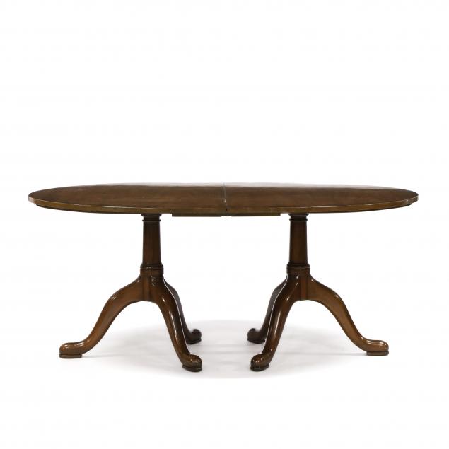 kittinger-colonial-williamsburg-mahogany-double-pedestal-dining-table