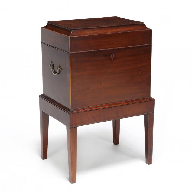 antique-english-mahogany-box-on-stand