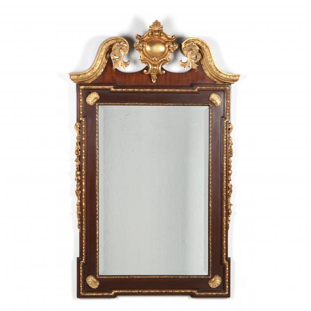 george-ii-style-gilt-mahogany-looking-glass