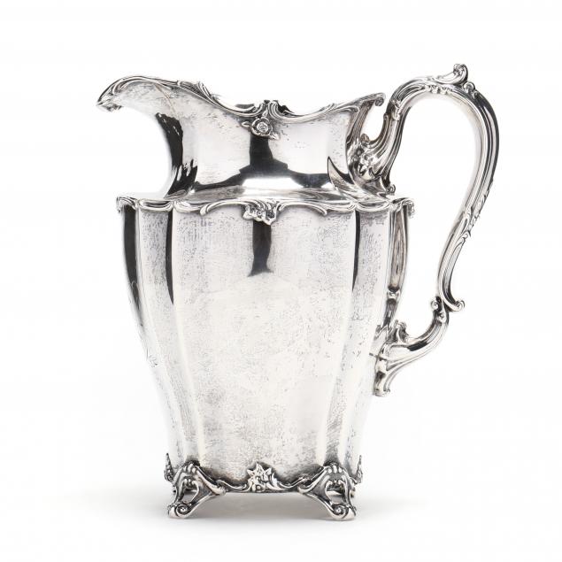 an-antique-gorham-sterling-silver-water-pitcher