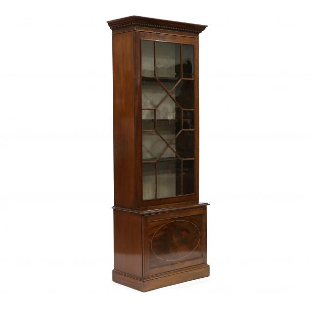 antique-english-slender-china-cabinet