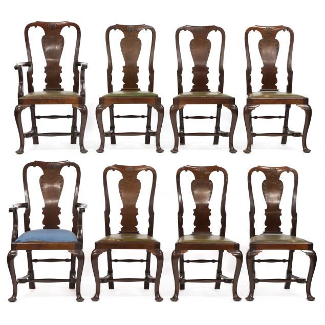 antique-set-of-eight-english-queen-anne-style-mahogany-dining-chairs