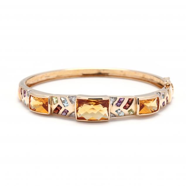 gold-and-multi-gemstone-bangle-bracelet