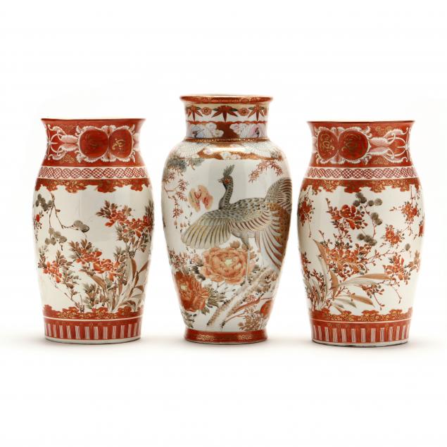 a-group-of-japanese-porcelain-kutani-vases-with-birds-and-flowers