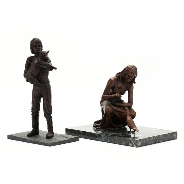 jean-roth-british-20th-century-two-bronze-models-of-youths-tending-animals