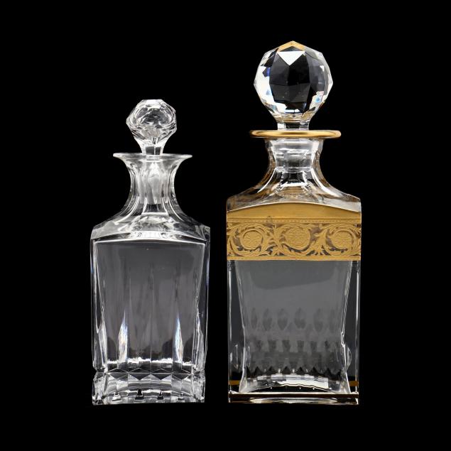 st-louis-two-crystal-decanters