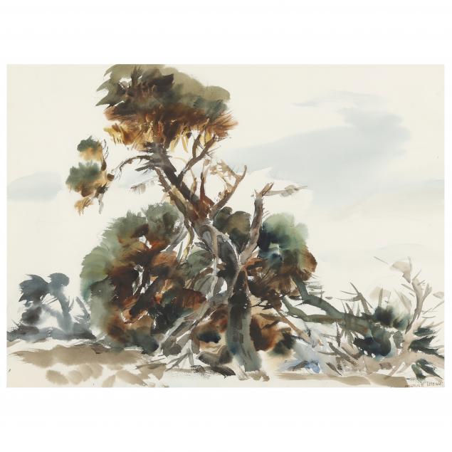 maurice-logan-american-1886-1977-cypress-trees