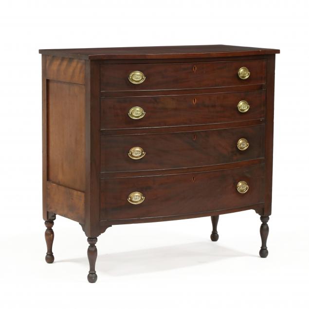 american-sheraton-mahogany-bow-front-chest-of-drawers