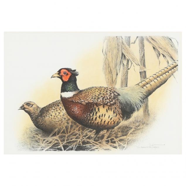 ray-thompsen-american-20th-century-i-pheasants-i