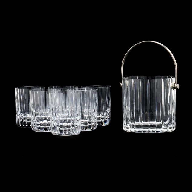 baccarat-six-i-harmonie-i-tumblers-and-ice-bucket