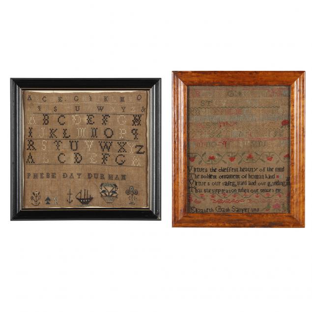 two-framed-antique-samplers