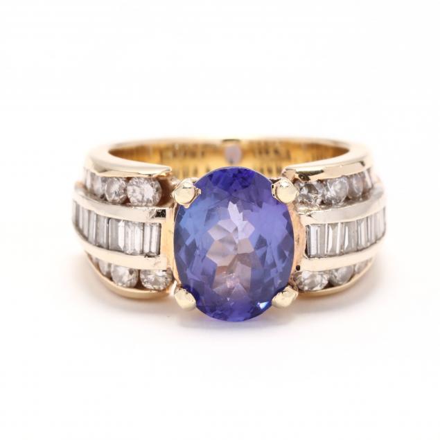 bi-color-gold-tanzanite-and-diamond-ring