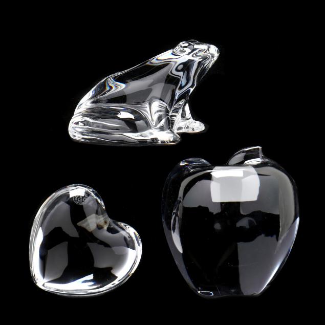 baccarat-crystal-frog-apple-and-heart