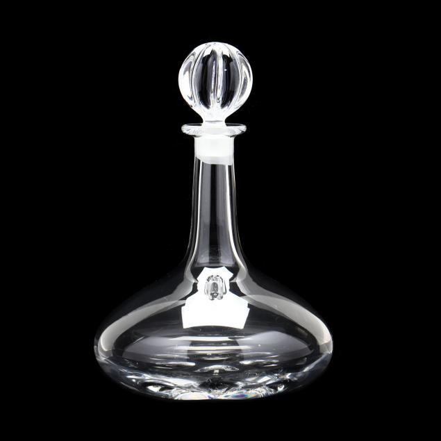 orrefors-crystal-ship-s-decanter