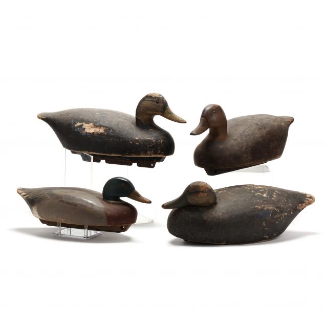 wildfowler-deocys-inc-four-vintage-duck-decoys