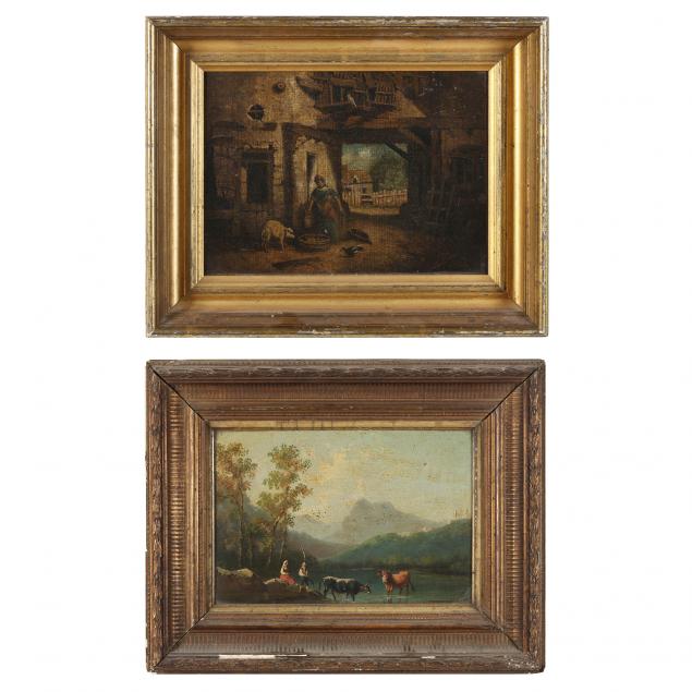 two-antique-continental-paintings-19th-century