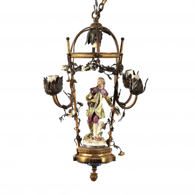 diminutive-french-five-light-porcelain-and-ormolu-chandelier