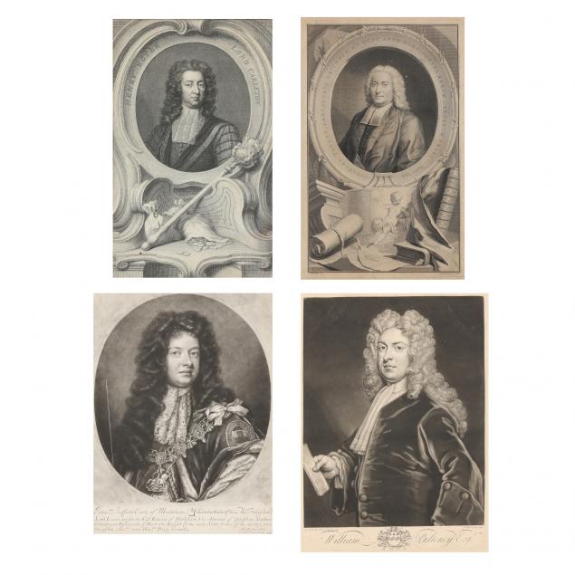 four-antique-engravings-of-english-dignitaries