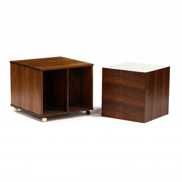 two-mid-century-rosewood-side-tables