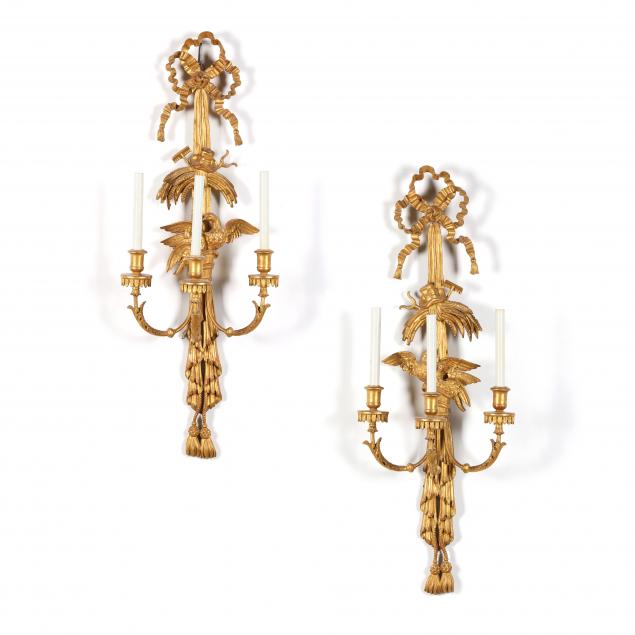 carved-and-gilt-figural-three-light-wall-sconces