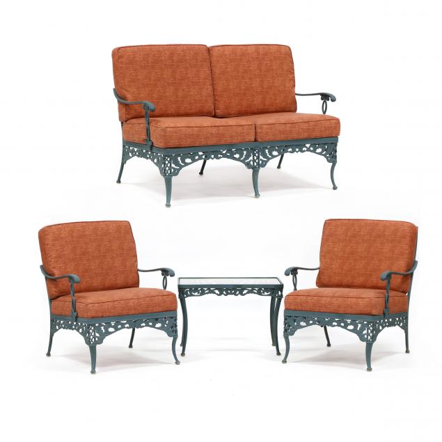 brown-jordan-four-piece-patio-set